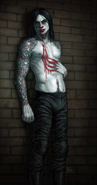 Illustration for article titled The Loveliness That Will Not Die: Sexy Vampire Pin-Up Art